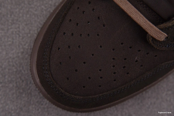 HYPE Low Travis OG 1 x Scott Jordan DM7866-202 Air Velvet Brown 0727